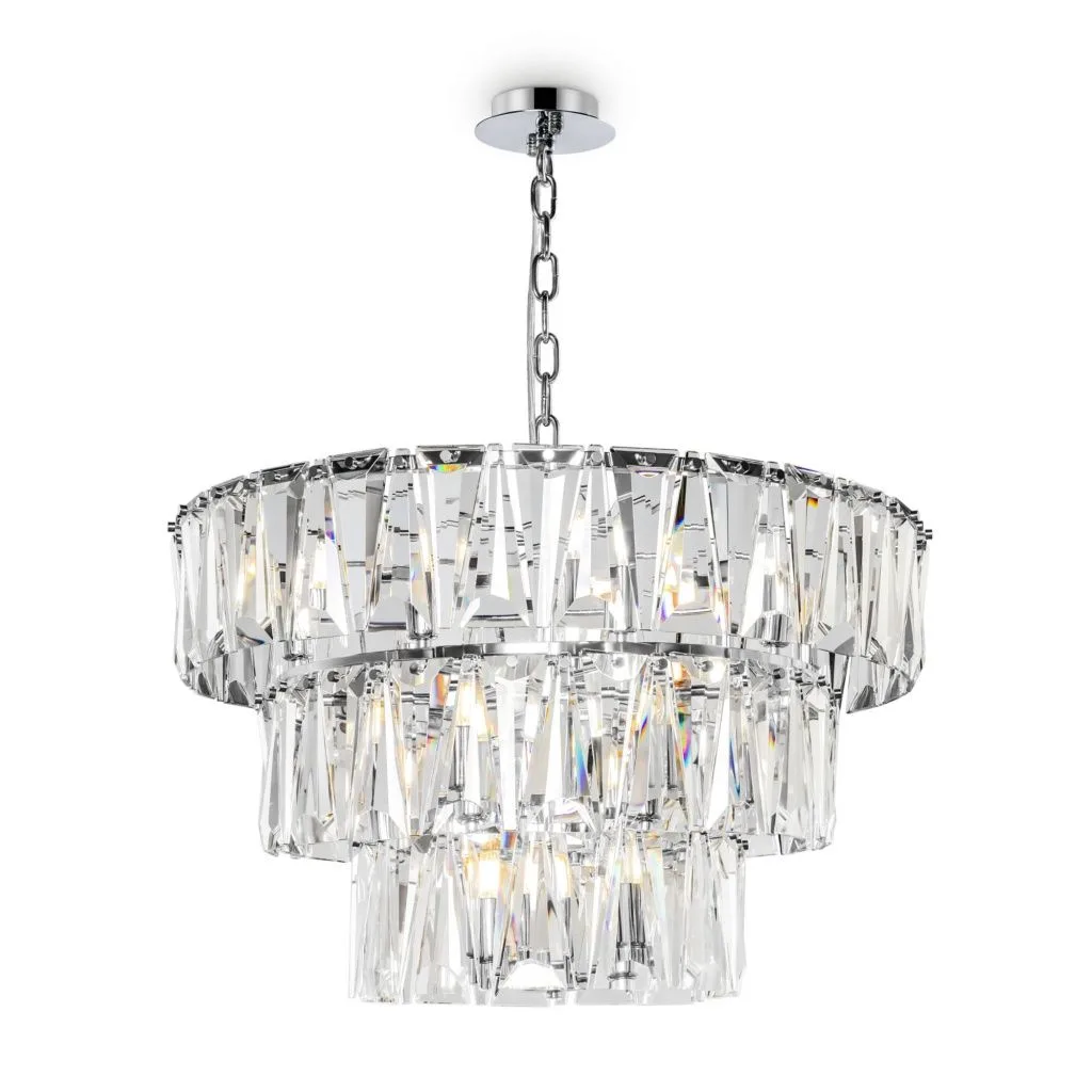 Хрустальная люстра Maytoni Puntes MOD043PL-18CH MAYTONI