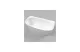Ванна из искусственного камня 155х80 см Whitecross Pearl A 0214.155080.100 белая глянцевая МОСПЛИТКА