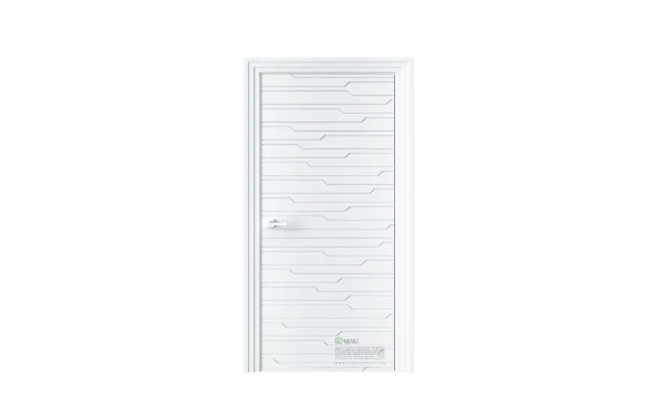Межкомнатная дверь Perfect P8 RAL9003 7 ДВЕРЕЙ