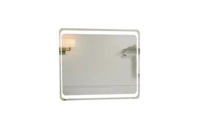 Зеркало 1Marka Eco 90 см У72594 белый МОСПЛИТКА