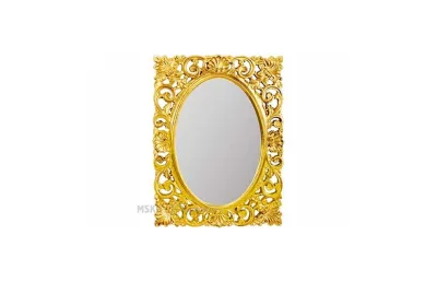 Зеркало прямоугольное Migliore Complementi ML.COM-70.721, h95xL73xP4 cm, золото МОСПЛИТКА