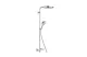 Душевая система Hansgrohe Raindance Select S 240 2 jet Showerpipe хром 27129000 АКВАМЕТРИЯ