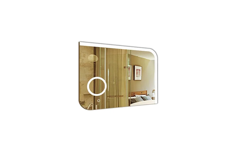 Зеркало Azario Golden 100 см CS00084315 с подсветкой МОСПЛИТКА