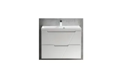 Тумба с раковиной подвесная BelBagno Vittoria 80 Bianco Lucido МОСПЛИТКА