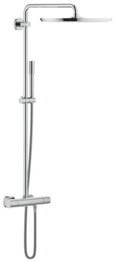 GROHE Rainshower Душевая система с термостатом, настенный монтаж, кронштейн 450 мм, Jumbo АТЕЛЬЕ ВАННОЙ КОМНАТЫ. САМАРА