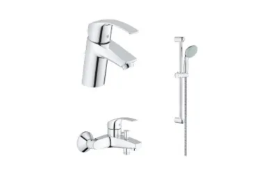Набор смесителей для ванны Grohe Eurosmart 124446(33265002,33300002,27853000) АКВАМЕТРИЯ