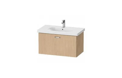 Тумба с раковиной Duravit Xbase 80 см XB607103030 дуб европейский МОСПЛИТКА
