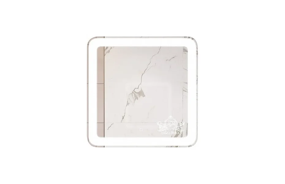Зеркало Art&Max Latina 80 см AM-Lat-800-800-DS-F с подсветкой МОСПЛИТКА
