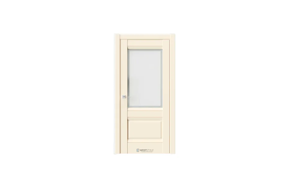 Межкомнатная дверь PL 11F Бежевая 7 ДВЕРЕЙ