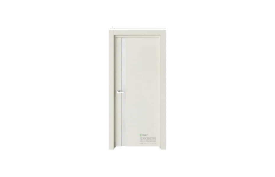 Межкомнатная дверь Elegance E8 Белый шоколад стекло 7 ДВЕРЕЙ
