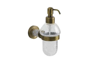 BOHEME Murano Диспенсер для мыла, настенный, бронза АТЕЛЬЕ ВАННОЙ КОМНАТЫ. САМАРА