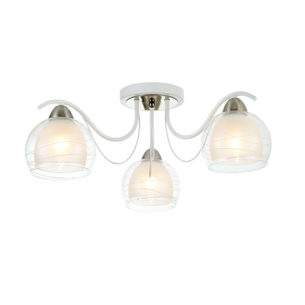 Потолочная люстра Freya Nikki FR5052-CL-03-W MAYTONI