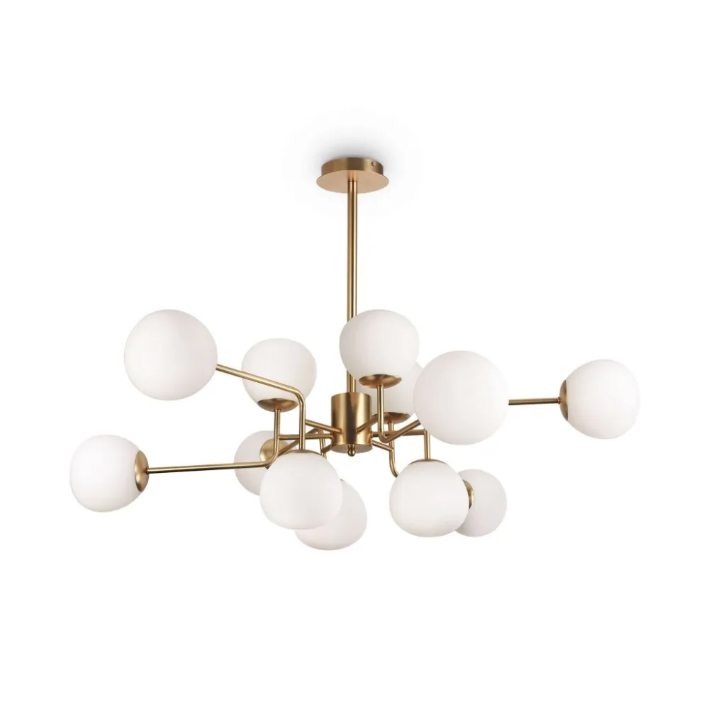 Люстра на штанге Maytoni Erich MOD221-PL-12-G MAYTONI