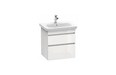 Тумба с раковиной Duravit DuraStyle 60 см DS648002222 белый глянцевый МОСПЛИТКА