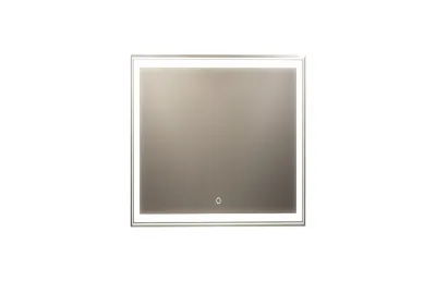 Зеркало Art&Max Zoe 80 см AM-Zoe-800-800-DS-F с подсветкой МОСПЛИТКА