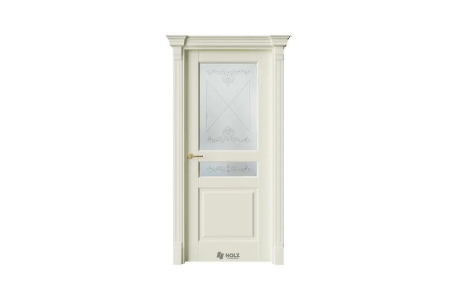 Elite EL8F RAL1013 стекло 1 7 ДВЕРЕЙ