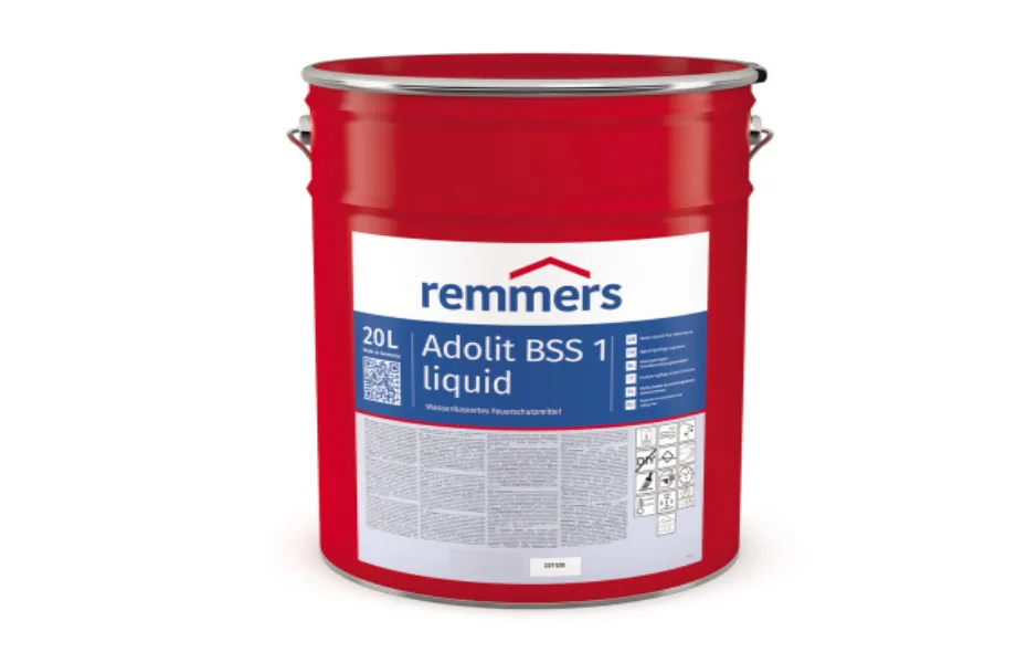 Пропитка BSS1 Liquid огнезащитная для древесины REMMERS & DÜFA
