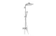 Душевая система Hansgrohe Crometta E 240 1jet Showerpipe 27284000 АКВАМЕТРИЯ