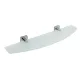 WasserKRAFT Lippe K-6524 Полка стеклянная АТЕЛЬЕ ВАННОЙ КОМНАТЫ