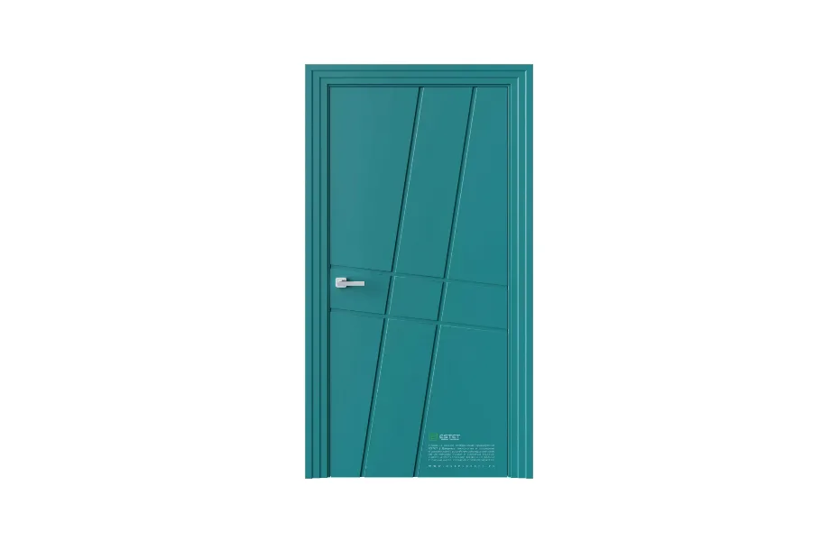 Межкомнатная дверь Perfect P15 RAL5021 7 ДВЕРЕЙ