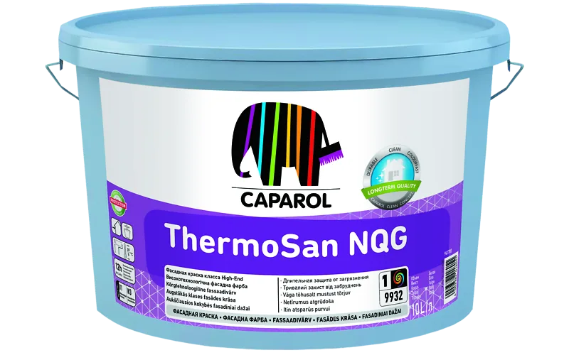 Краска для наружных работ Caparol ThermoSan NQG, База 1, 12,5 л КАПАРОЛ ЦЕНТР САМАРА