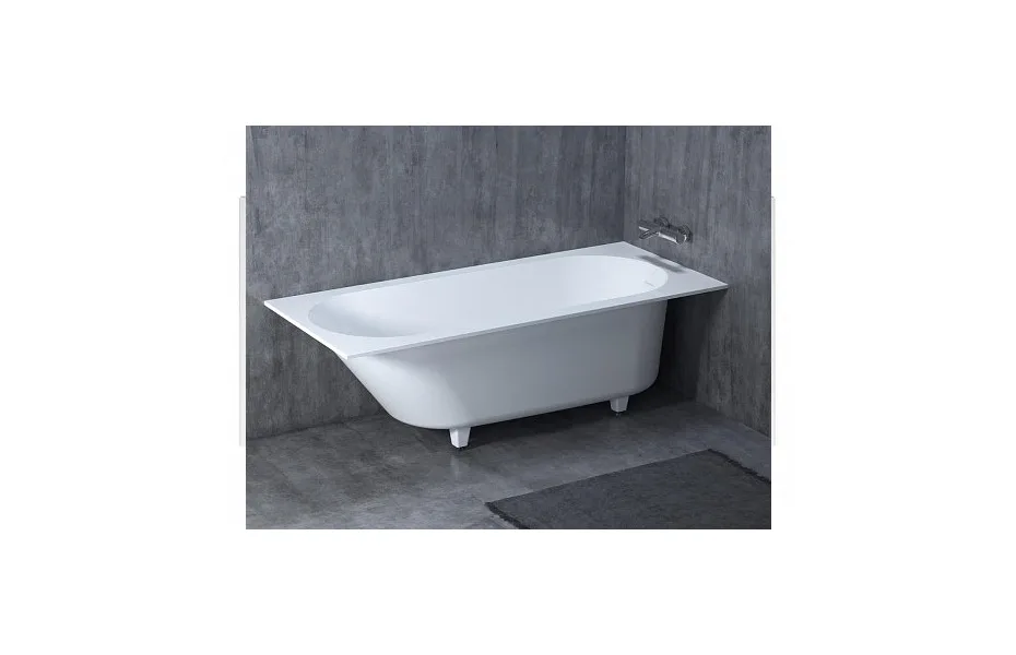 Ванна из искусственного камня S-Sense Salini Ornella 180x80 см матовая 102412M МОСПЛИТКА