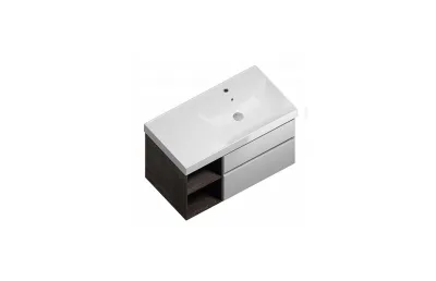 Тумба с раковиной Kerama Marazzi Cubo 90 см CU.90rh\WHT белый МОСПЛИТКА