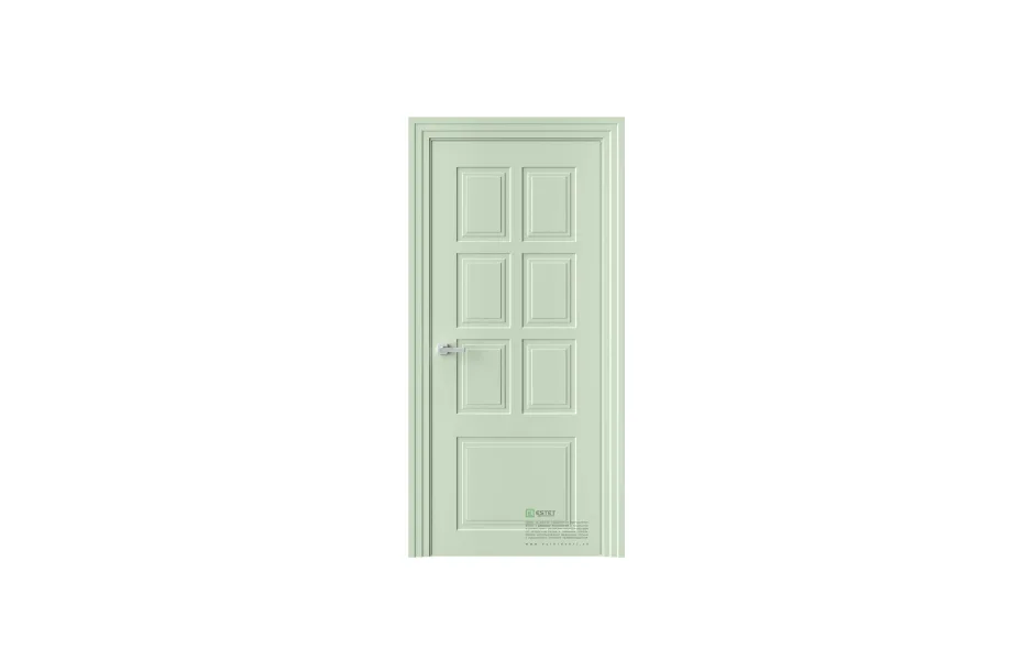 Межкомнатная дверь Novella N18 RAL6019 7 ДВЕРЕЙ