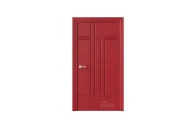 Межкомнатная дверь Perfect P22 RAL3002 7 ДВЕРЕЙ