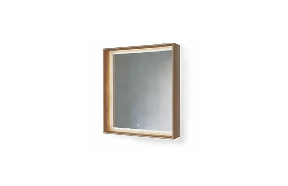 Зеркало Raval Frame Fra.02.75/DT, 75 см, с подсветкой, дуб трюфель МОСПЛИТКА