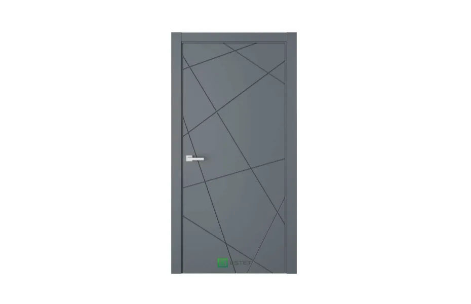 Межкомнатная дверь Perfect P1 RAL7016 7 ДВЕРЕЙ