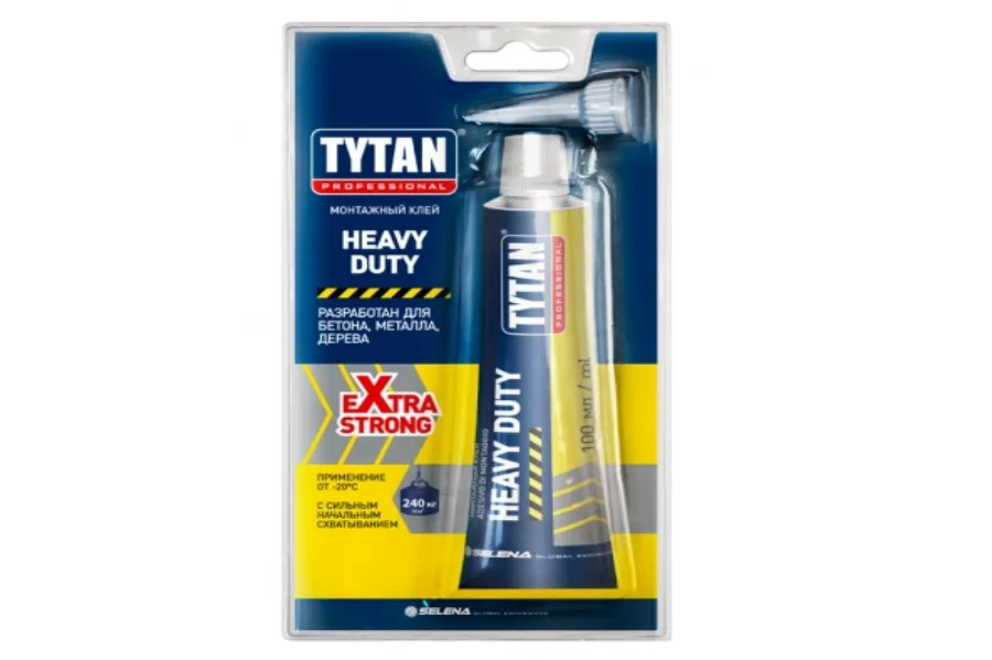 TYTAN Professional Монтажный клей Heavy Duty, 100 мл. ПЛИНТУС ХОЛЛ