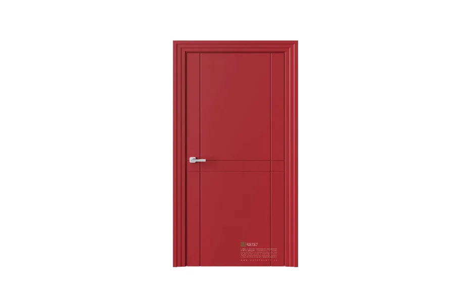 Межкомнатная дверь Perfect P21 RAL3002 7 ДВЕРЕЙ