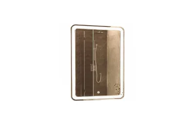 Зеркало Art&Max Vita 60 см AM-Vit-600-800-DS-F с подсветкой МОСПЛИТКА