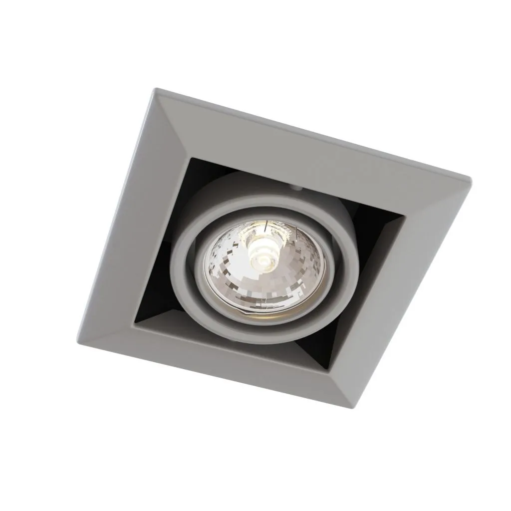 Встраиваемый светильник Maytoni Technical Metal Modern DL008-2-01-S MAYTONI