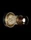 BOHEME Murano Crystal Крючок для полотенец, золото АТЕЛЬЕ ВАННОЙ КОМНАТЫ. САМАРА