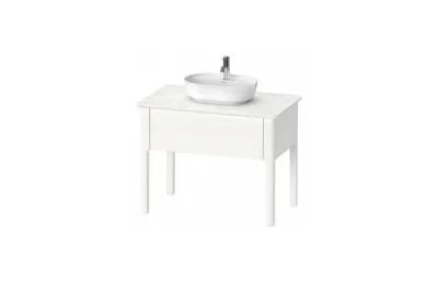Тумба с раковиной Duravit Luv напольная матовая LU956403939 МОСПЛИТКА