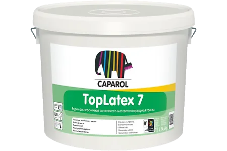 Краска водно-дисперсионная Caparol Toplatex 7 База 3, 9,4 л КАПАРОЛ ЦЕНТР САМАРА