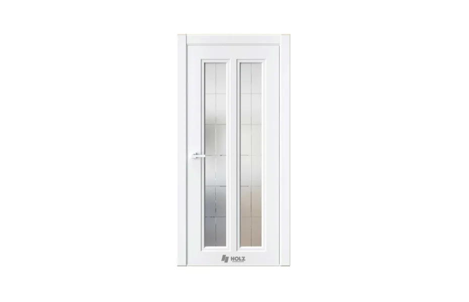 Neo Classic N21 Белый RAL9003 стекло 7 ДВЕРЕЙ