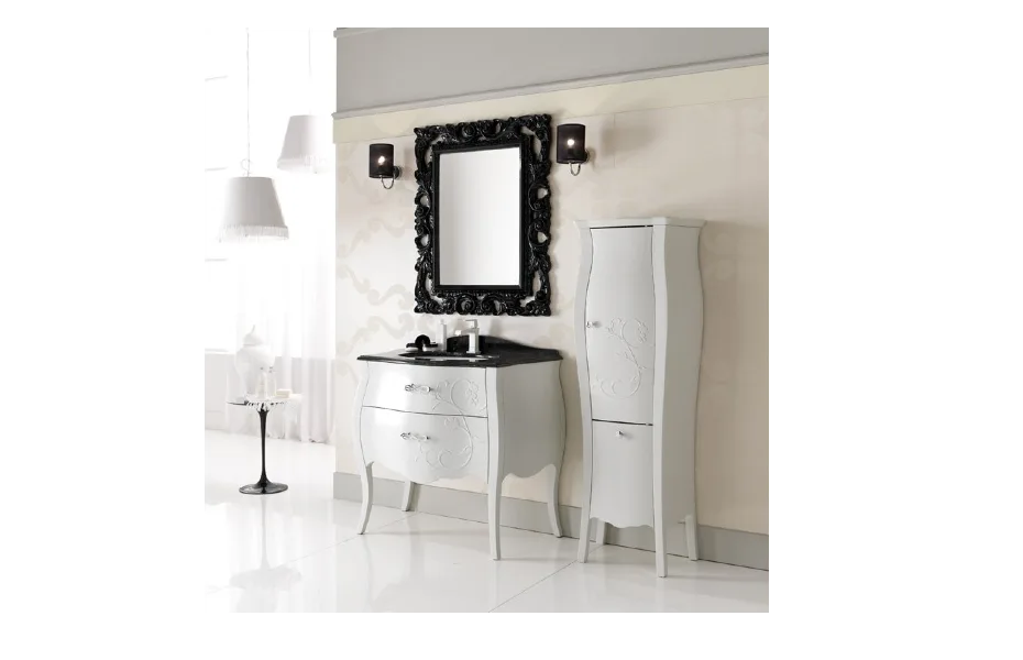 CEZARES Tulip Зеркало BAROCCO 76x98 АТЕЛЬЕ ВАННОЙ КОМНАТЫ. САМАРА