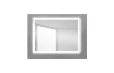 BELBAGNO Зеркало со встроенным светильником и кнопочным выключателем, 12W, 220-240V, 600x30x800 АТЕЛЬЕ ВАННОЙ КОМНАТЫ. САМАРА