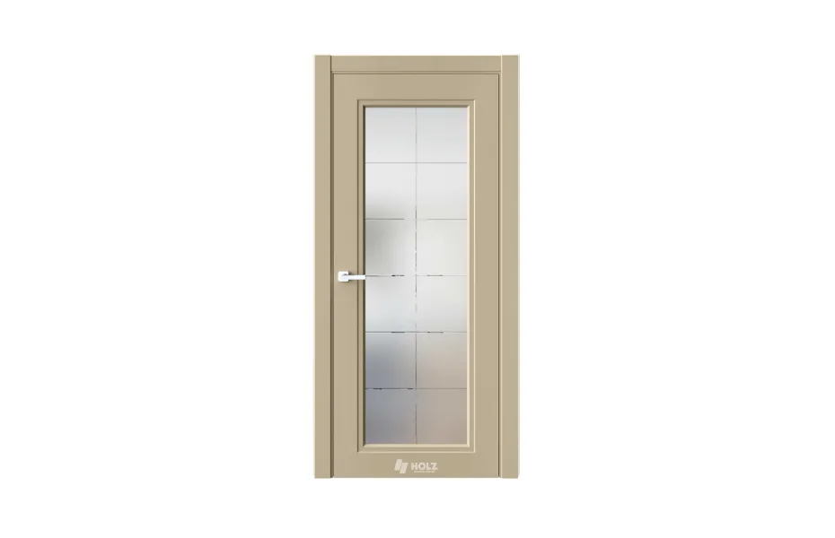 Neo Classic N2 Мускат RAL1019 стекло 7 ДВЕРЕЙ