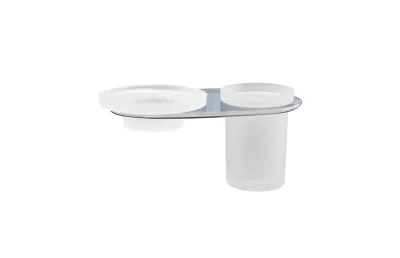 WasserKRAFT Kammel K-8326 Держатель стакана и мыльницы АТЕЛЬЕ ВАННОЙ КОМНАТЫ. САМАРА