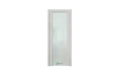 Межкомнатная дверь Elegance E7 Серый глянец стекло 1 7 ДВЕРЕЙ