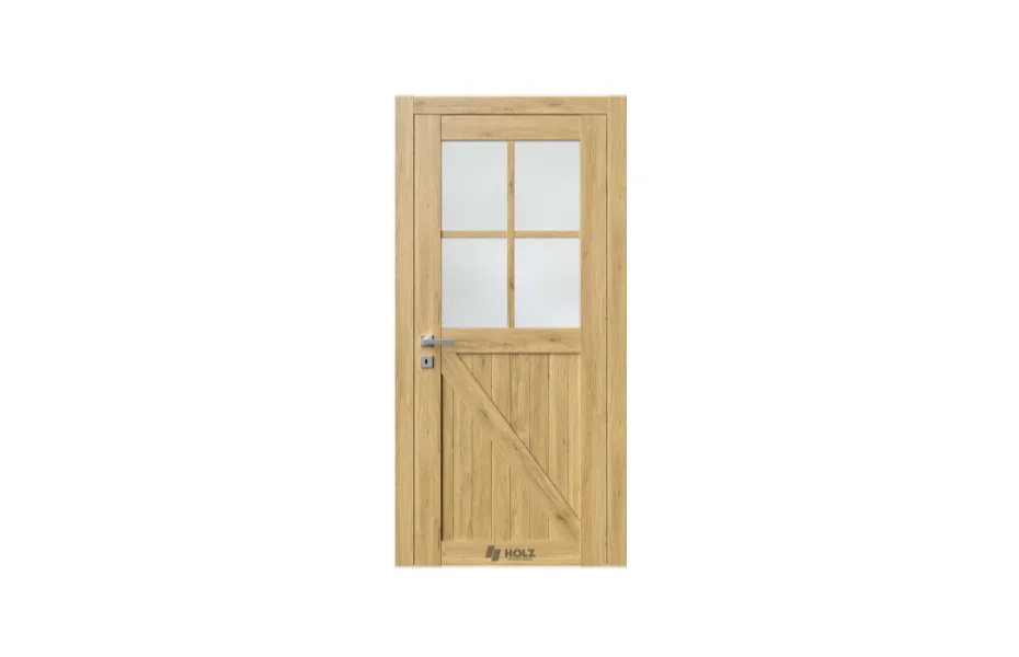 Country CTR 4 Дуб миэли стекло 7 ДВЕРЕЙ