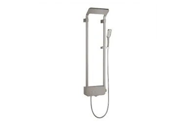 BLACK&WHITE Душевая панель W2040 Brushed Nickel (1300х405x230 АТЕЛЬЕ ВАННОЙ КОМНАТЫ. САМАРА