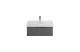 Тумба с раковиной Cezares Premium 70 см 55419 grigio nuvola МОСПЛИТКА