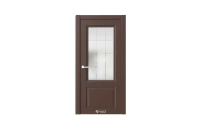 Neo Classic N4 Шоколад RAL8017 стекло 7 ДВЕРЕЙ