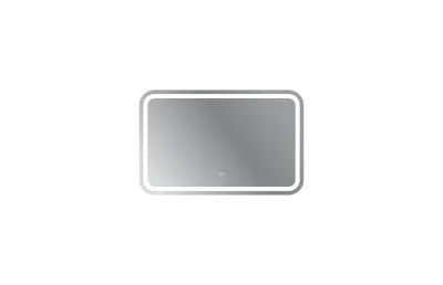 Зеркало Cezares Stylus 110 см CZR-SPC-STYLUS-1100-700-TCH-WARM с подсветкой, сенсорным выключателем и подогревом МОСПЛИТКА