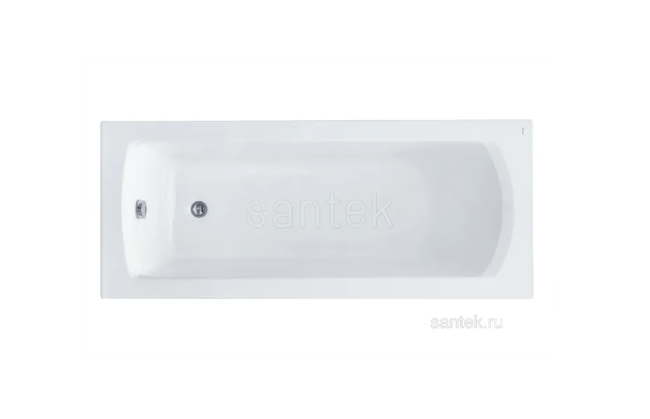 SANTEK Monaco XL 160х75 Ванна акриловая прямоугольная АТЕЛЬЕ ВАННОЙ КОМНАТЫ. САМАРА